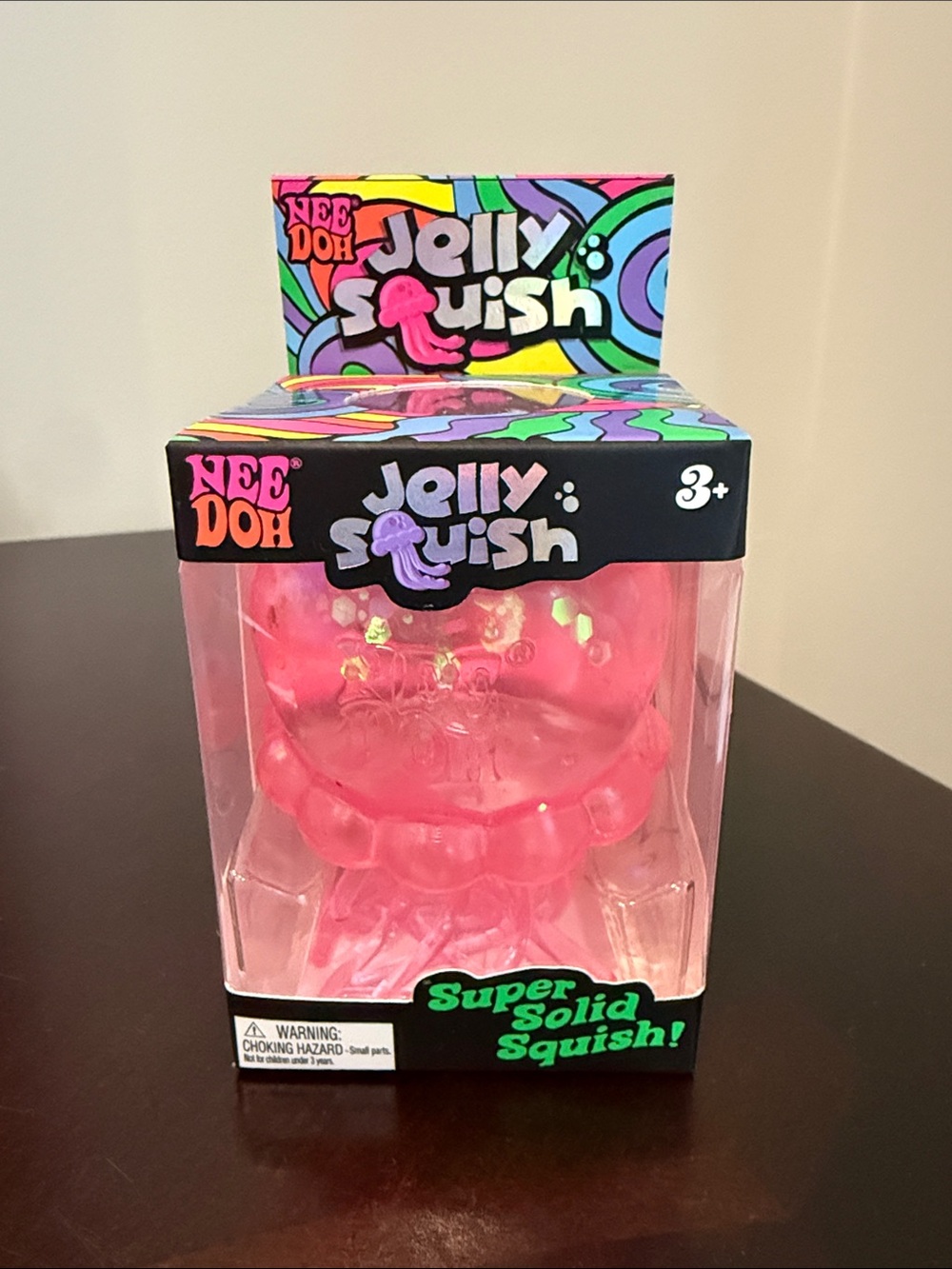 Nee Doh Jelly Squish Kids - Pink